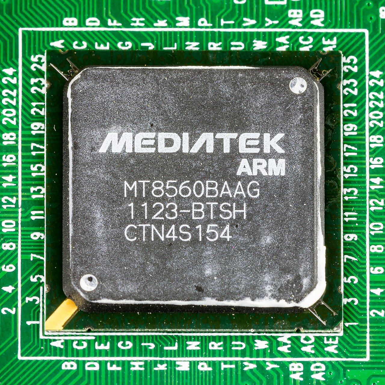Chip MediaTek. É com este tipo de processador que o SP Flash Tool comunica.