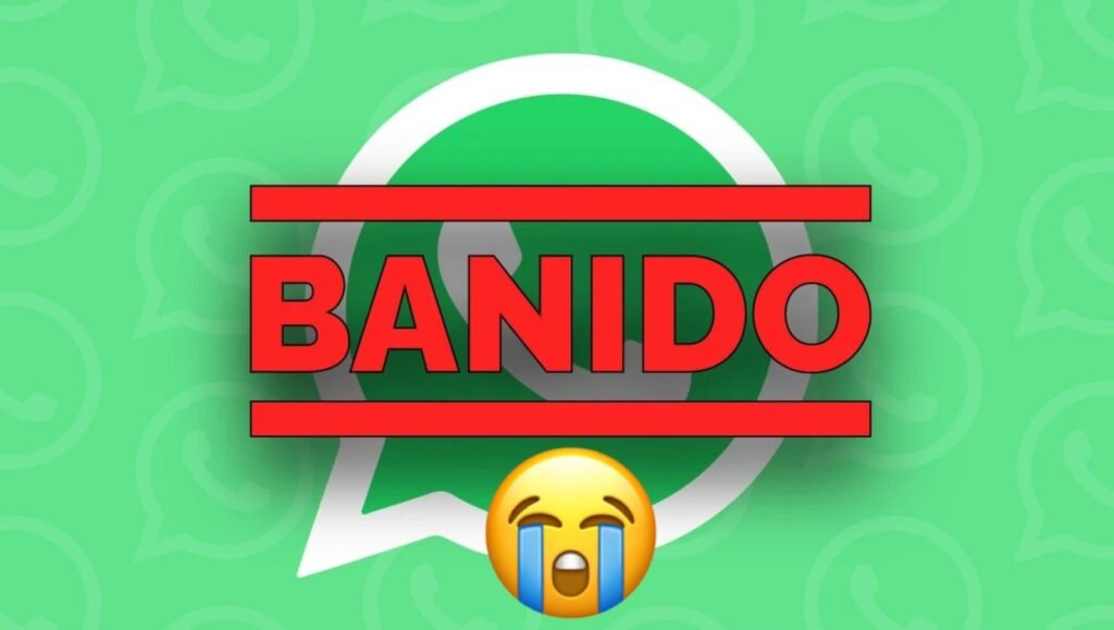 Mensagem de banimento.